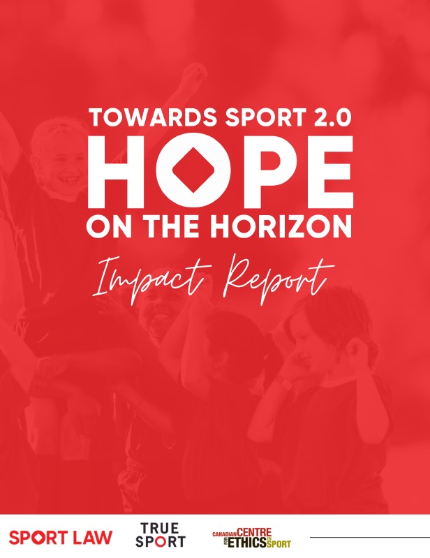 Towards Sport 2.0: Hope on the Horizon Impact Report cover