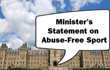 Minister’s Statement on Abuse-Free Sport